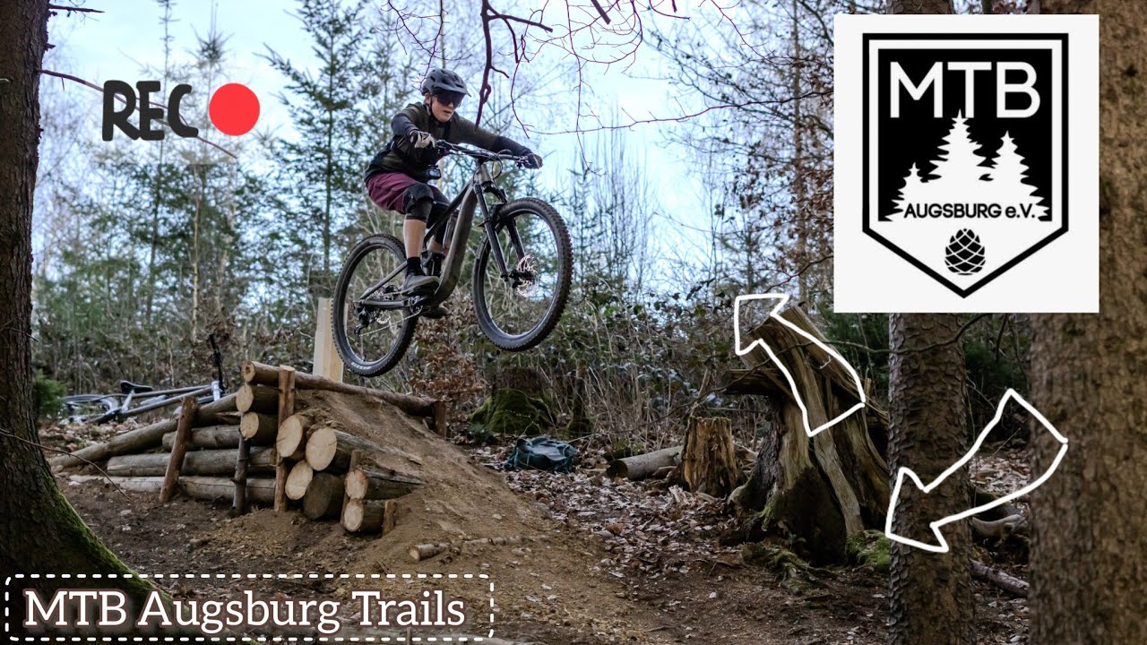 MTB Augsburg Trails - Neuer Step-Down auf dem Milestone Trail