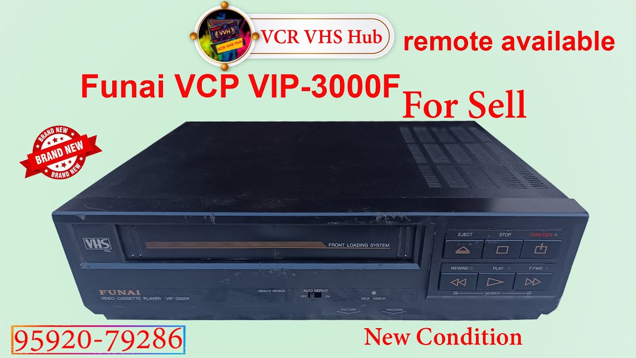 vcp for sale Funai VIP 3000F 