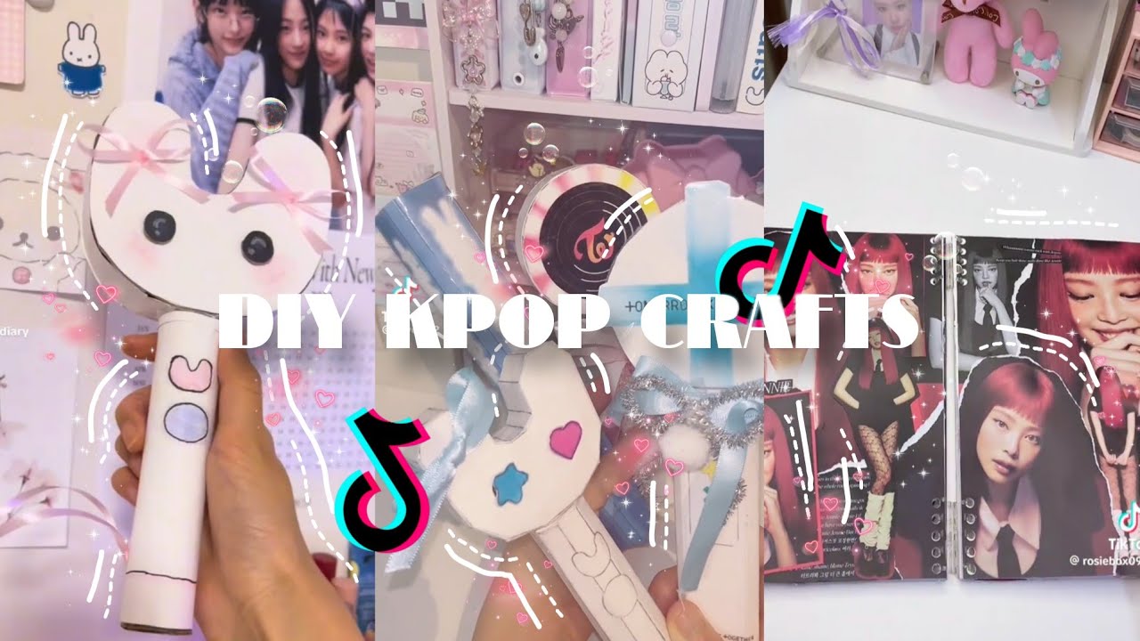 DIY Kpop Album and Crafts Tiktok Compilation | *videos not mine* | K-mish