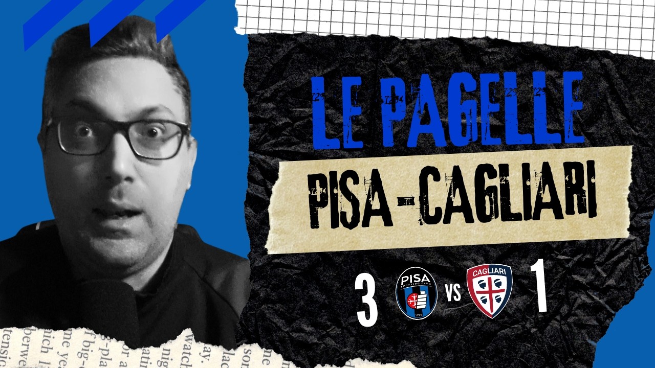 [NUMERI] LE MIE PAGELLE PISA-CAGLIARI 3-1 🖤💙