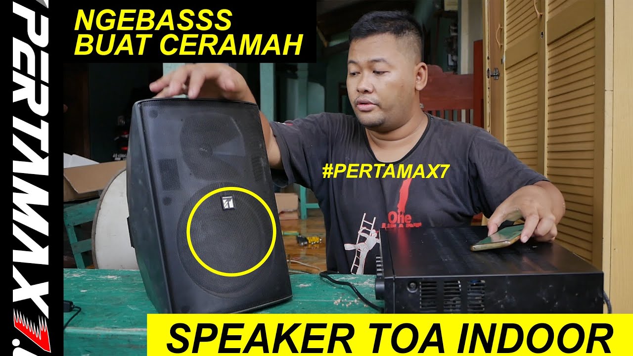REVIEW Speaker Indoor TOA ZS F2000BM Bass Enak Jernih Buat Ceramah Masjid #toa #zsf2000bm #speaker