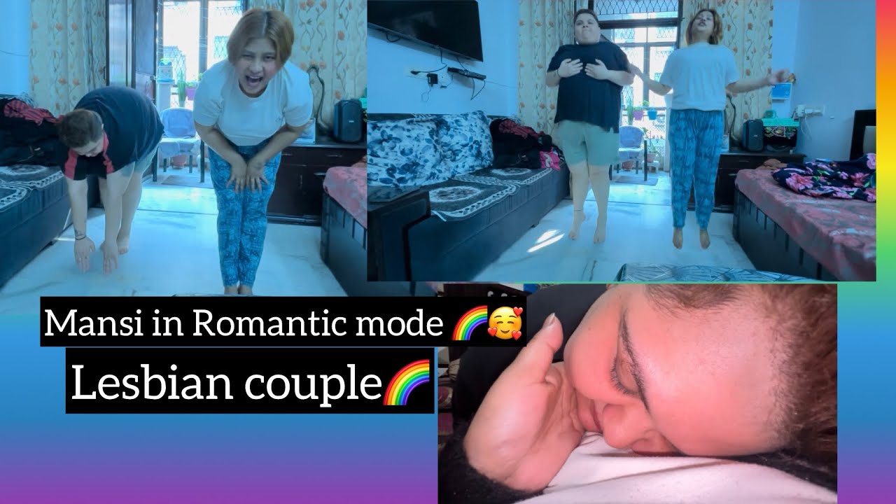 Dekho na guys, Mansi ko Kya Hua? ￼🌈 #lasbiencouples 