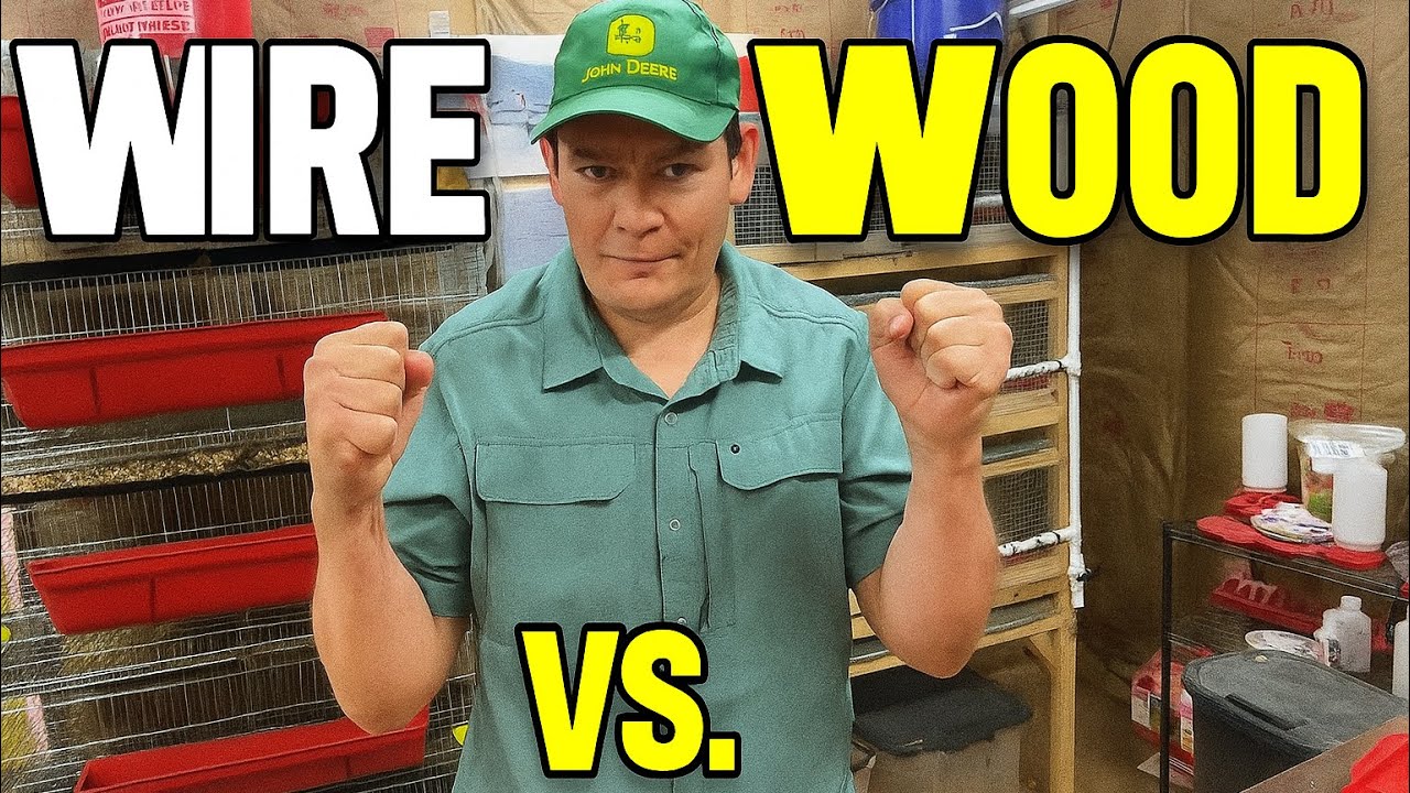 Wire vs Wood Quail Cages. Pros and Cons of both