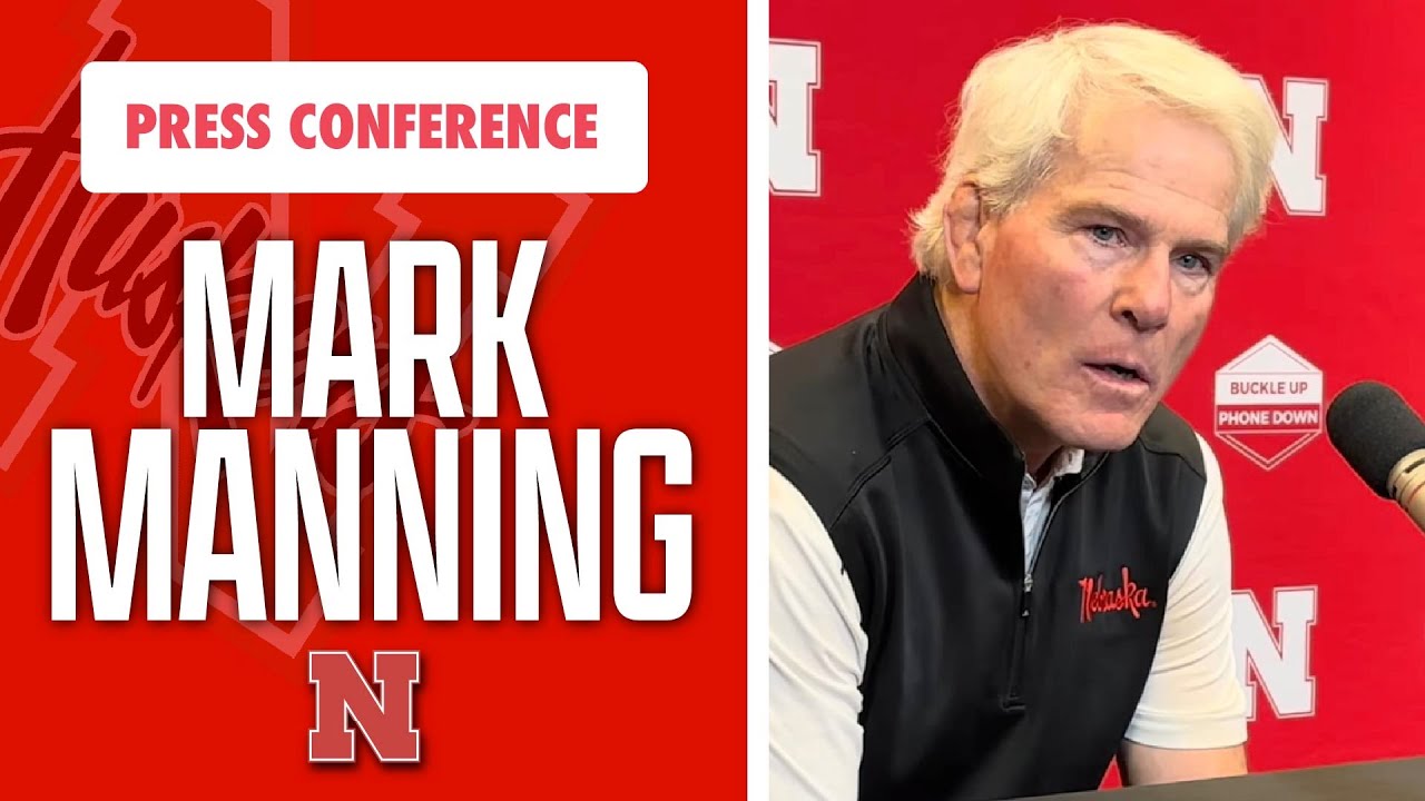 Nebraska Wrestling Coach Mark Manning meets with media after 17-16 loss vs. No. 2 Ohio State | GBR