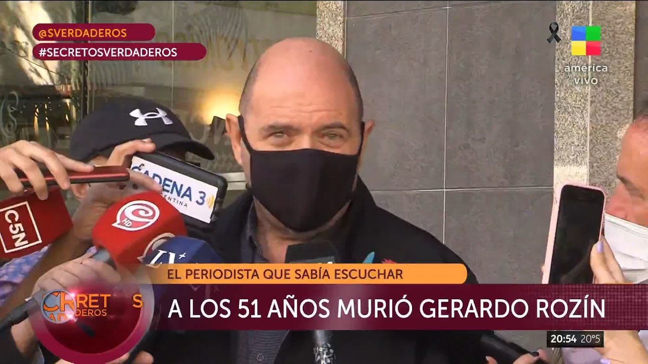 Así despidieron los famosos al tan querido Gerardo Rozín en su velorio