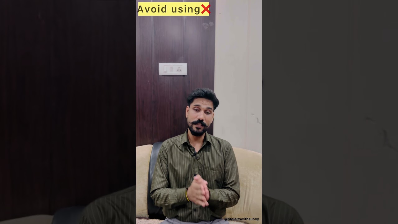 AVOID USING❌ 
