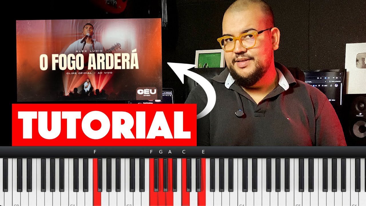 Como tocar O Fogo Arderá no teclado 🎹 | Ep 039