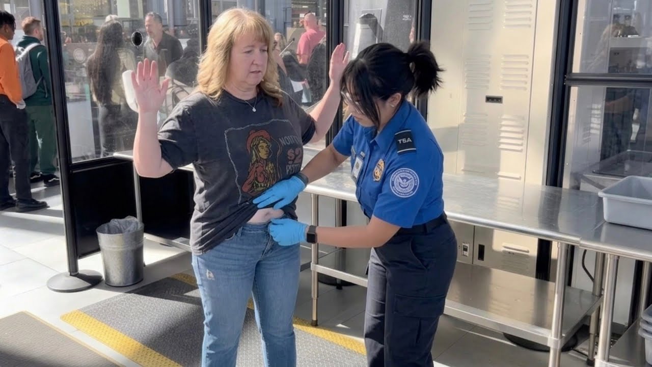 Woman Pulled Aside For TSA Pat Down