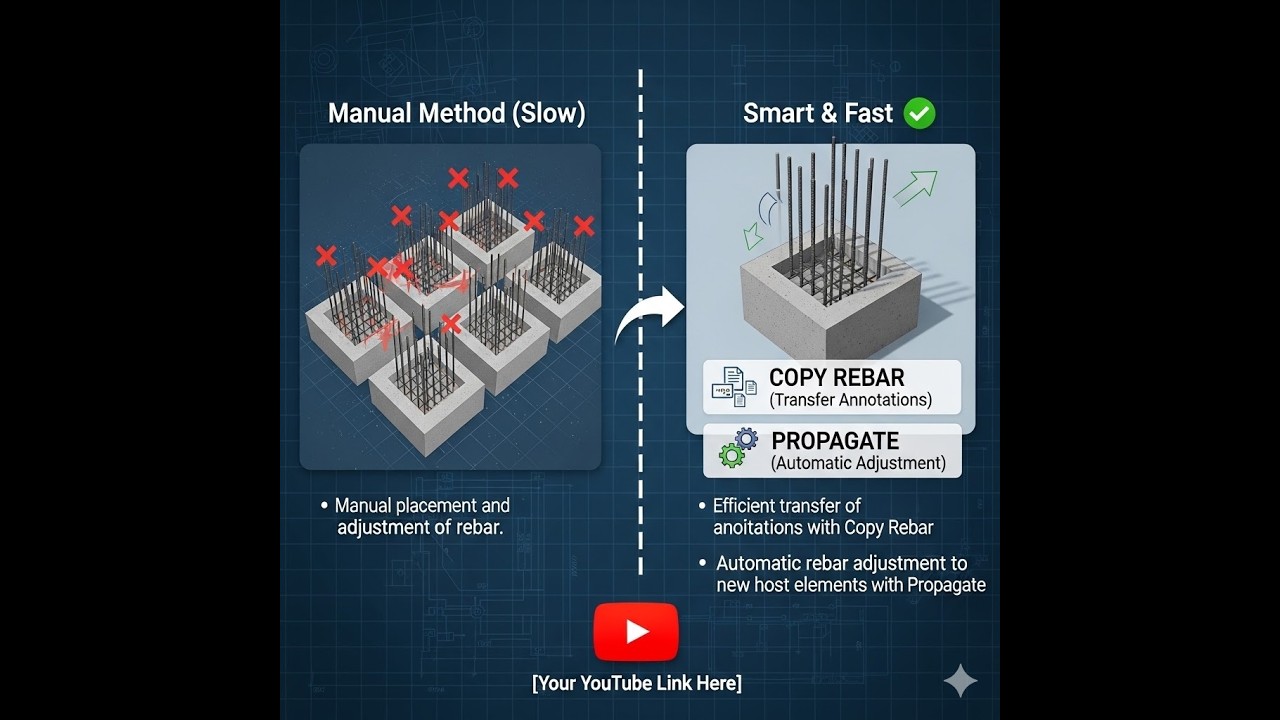 التسليح على Revit بياخد وقت؟
