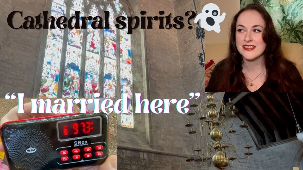 TALKING TO SPIRITS AT A 900 YEAR-OLD WELSH CATHEDRAL - Amazing responses!