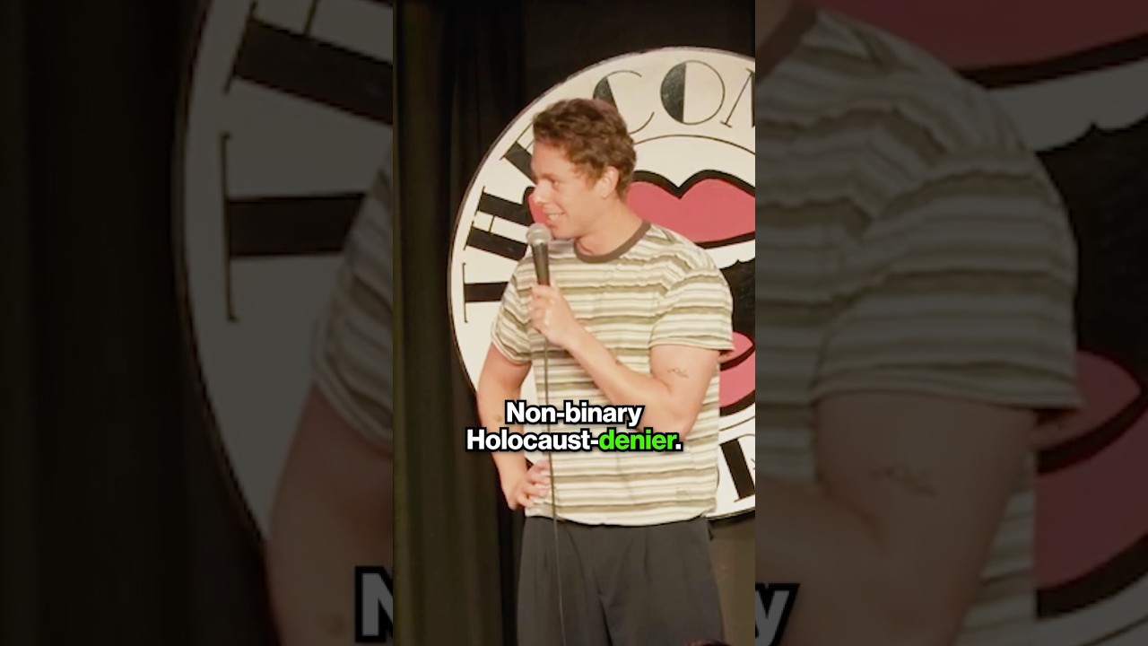 Non-binary Holocaust denier in the crowd | Lucas Zelnick Stand Up Comedy Crowd Work