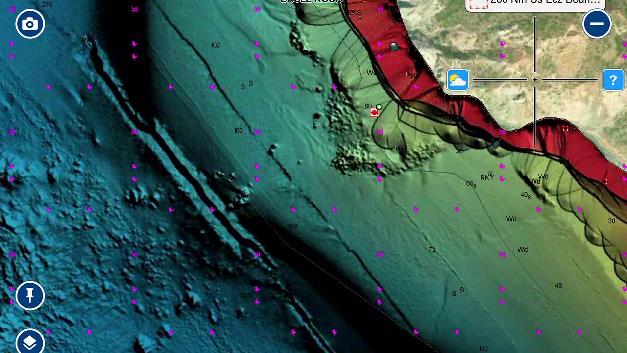 How to use Navionics Relief Shading for Saltwater Anglers