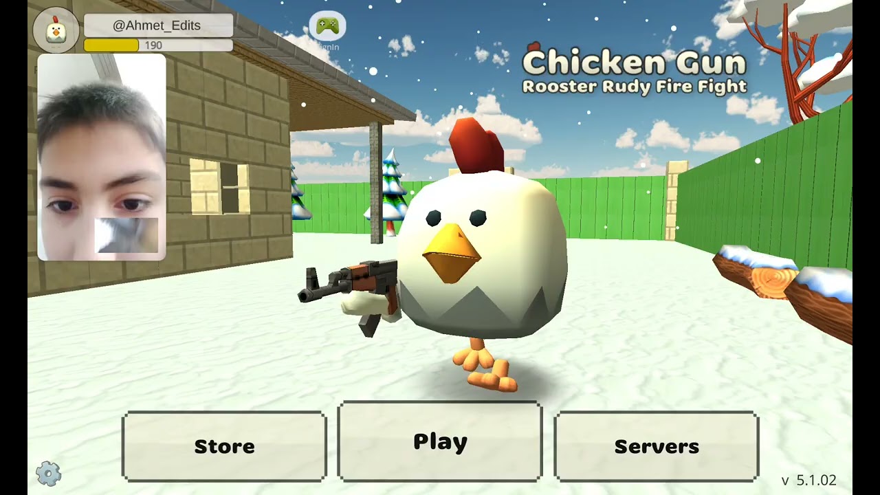 Chicken gun oynadık deniz ile beraber 😎
