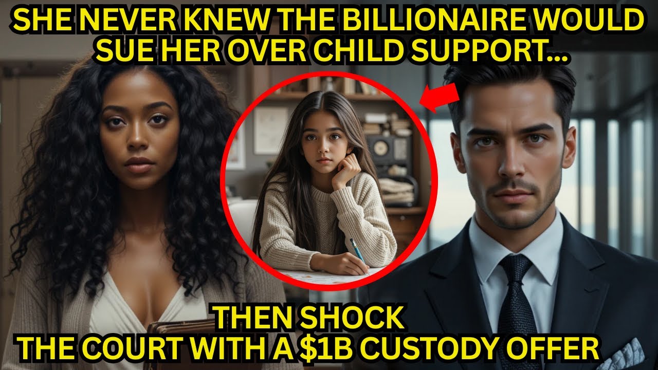 SHE NEVER KNEW THE BILLIONAIRE WOULD SUE HER OVER CHILD SUPPORT — THEN SHOCK THE COURT WITH A $1B...
