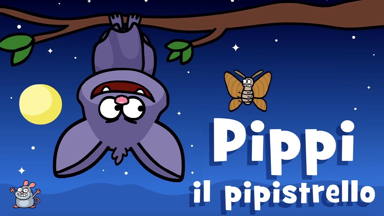 Canzone sulla notte - Pippi il pipistrello - Evviva Canzoni Per Bambini