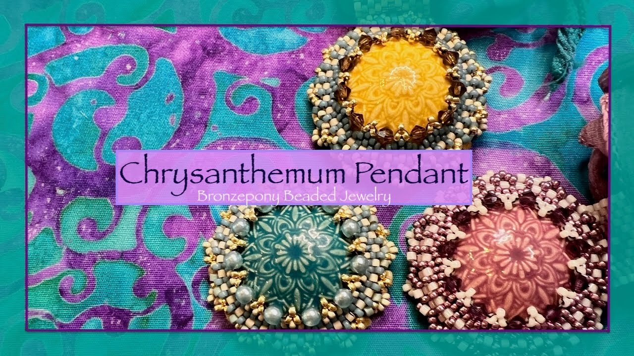 Chrysanthemum Pendant
