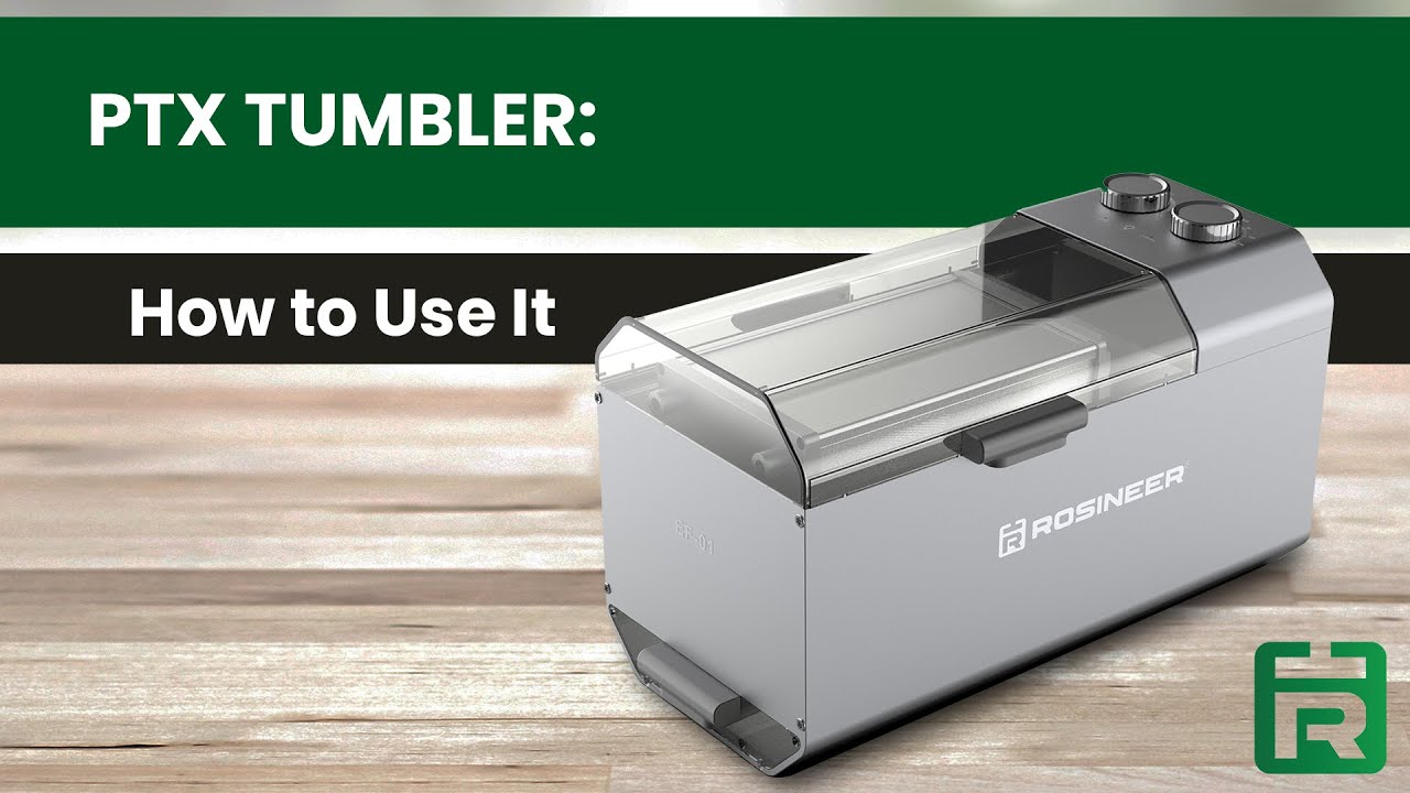 Rosineer PTX Tumbler / Sift Machine - How To Use It