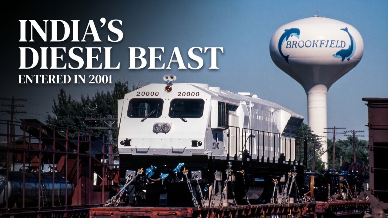How WDP-4 Broke the Speed Barrier in Indian Railways | The Complete Story of India's Diesel Power!