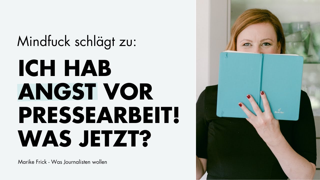 Pressearbeit: Hilfe, ich traue mich nicht!