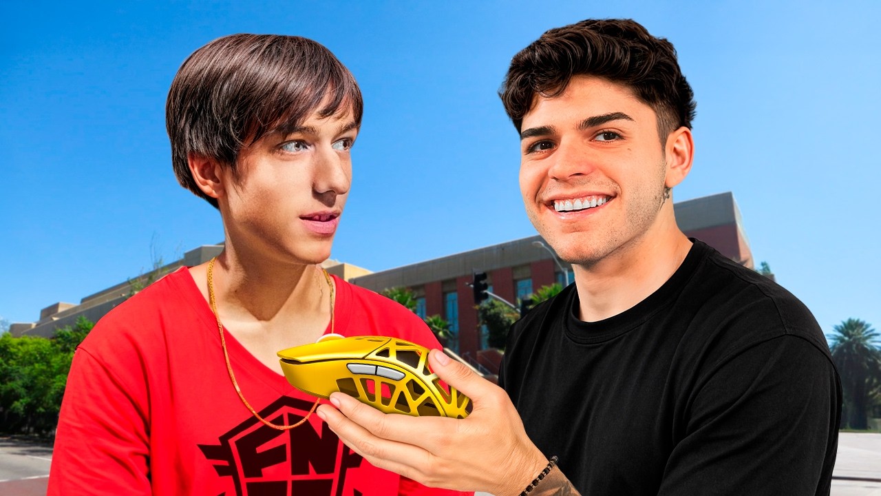 Sorprendí a Peterbot Con Un Mouse Personalizado