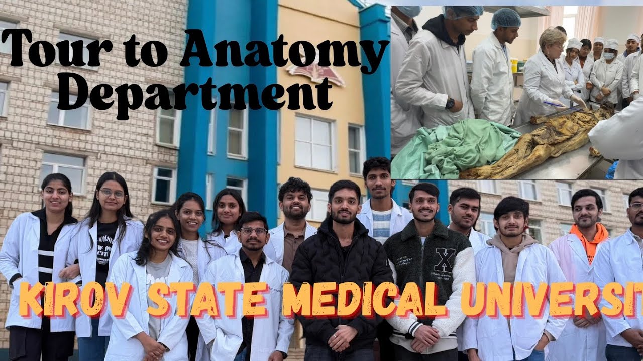 Best Anatomy Department In Russia🫀🏥Kirov state medical University🎓#mbbs #mbbsinrussia #neetug #neet