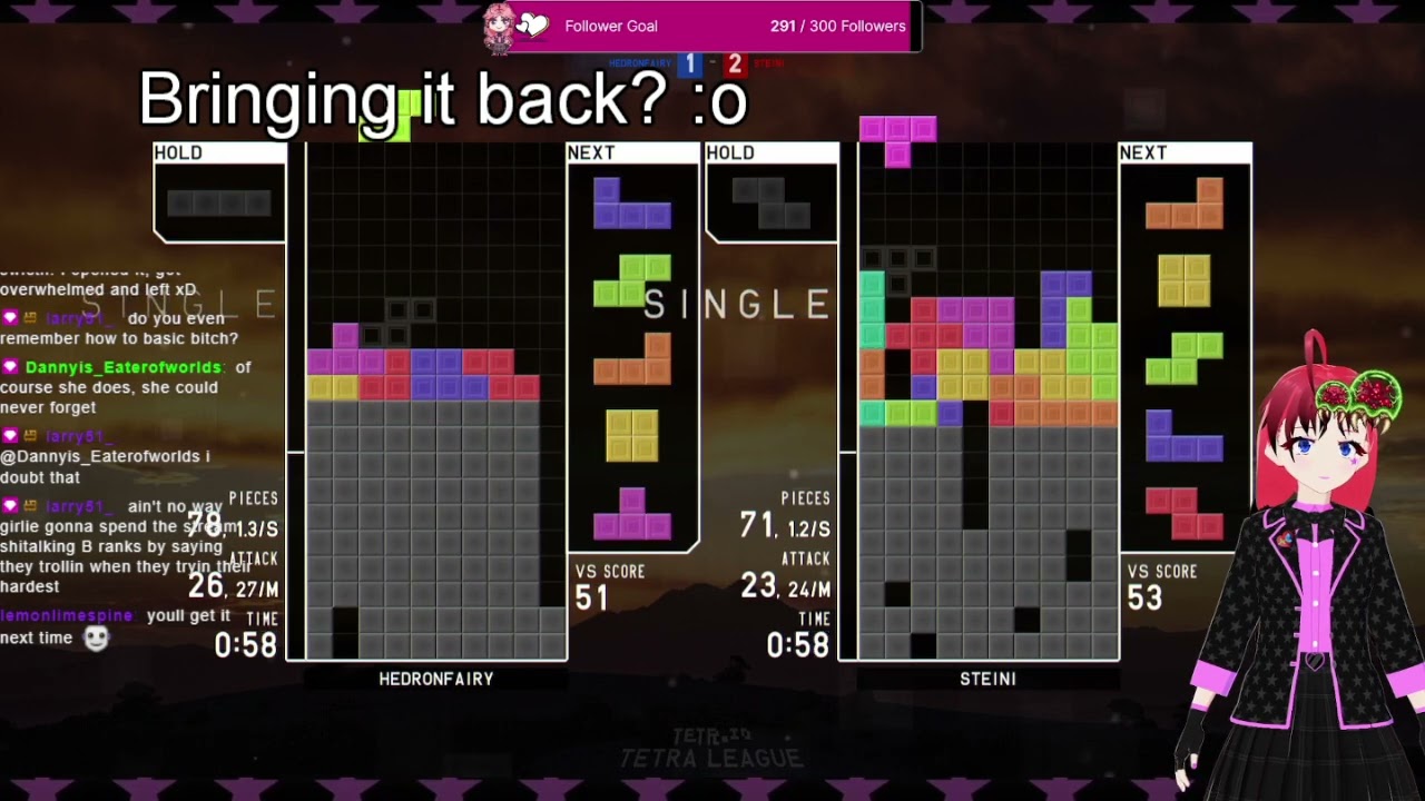 Tetris Ranked - Stream Highlights 001