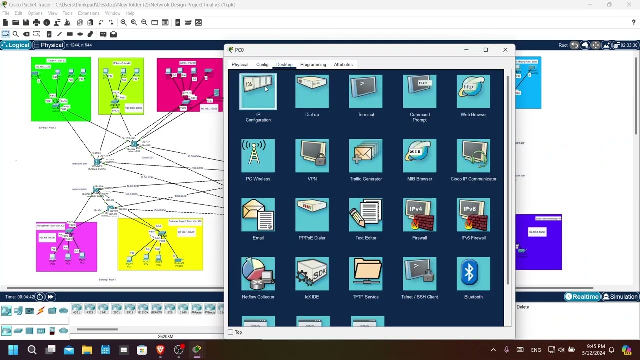 COE-546 Project - Spark Enterprise Network