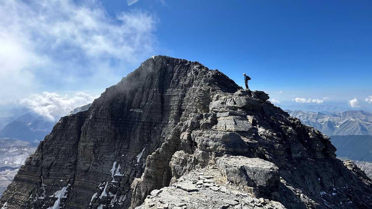 Mount Assiniboine “North Ridge Face”  part 2