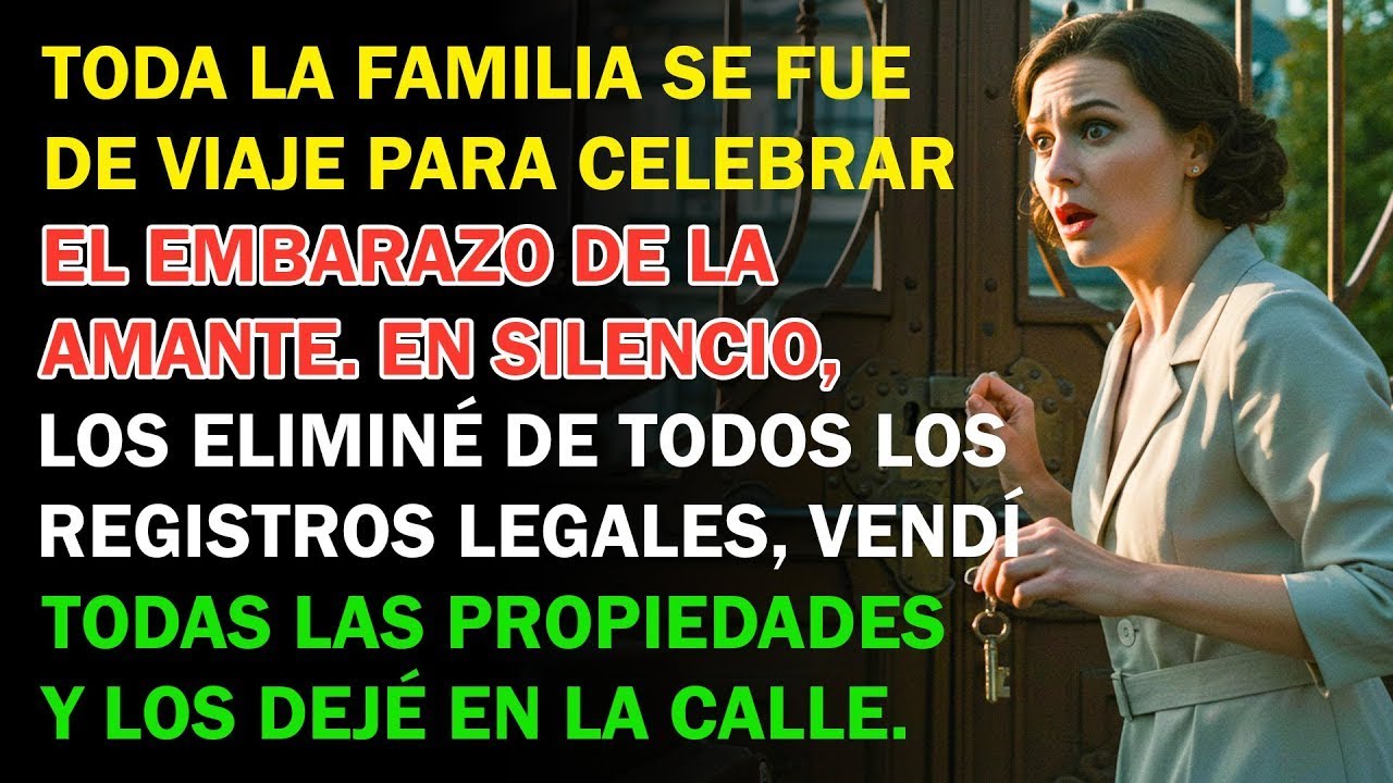 Mi Marido Y 6 Familiares Celebraron El Embarazo De Su Amante. Borré A Toda La Familia Del Registro.