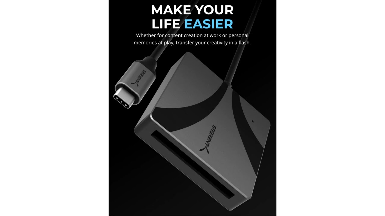 Sabrent Introduces the USB Type C CFast 2 0 Card Reader
