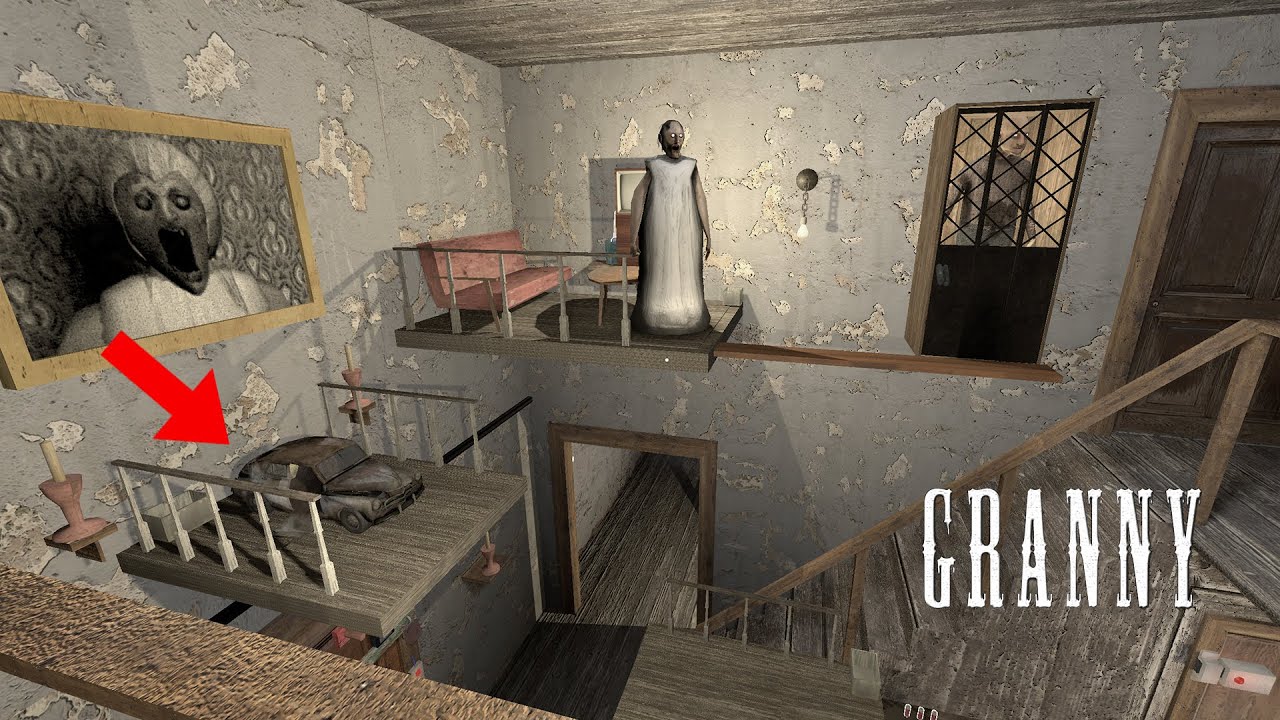 The Mini Car Platform in Granny Recaptured ULTIMATE Custom Map (Special Version)