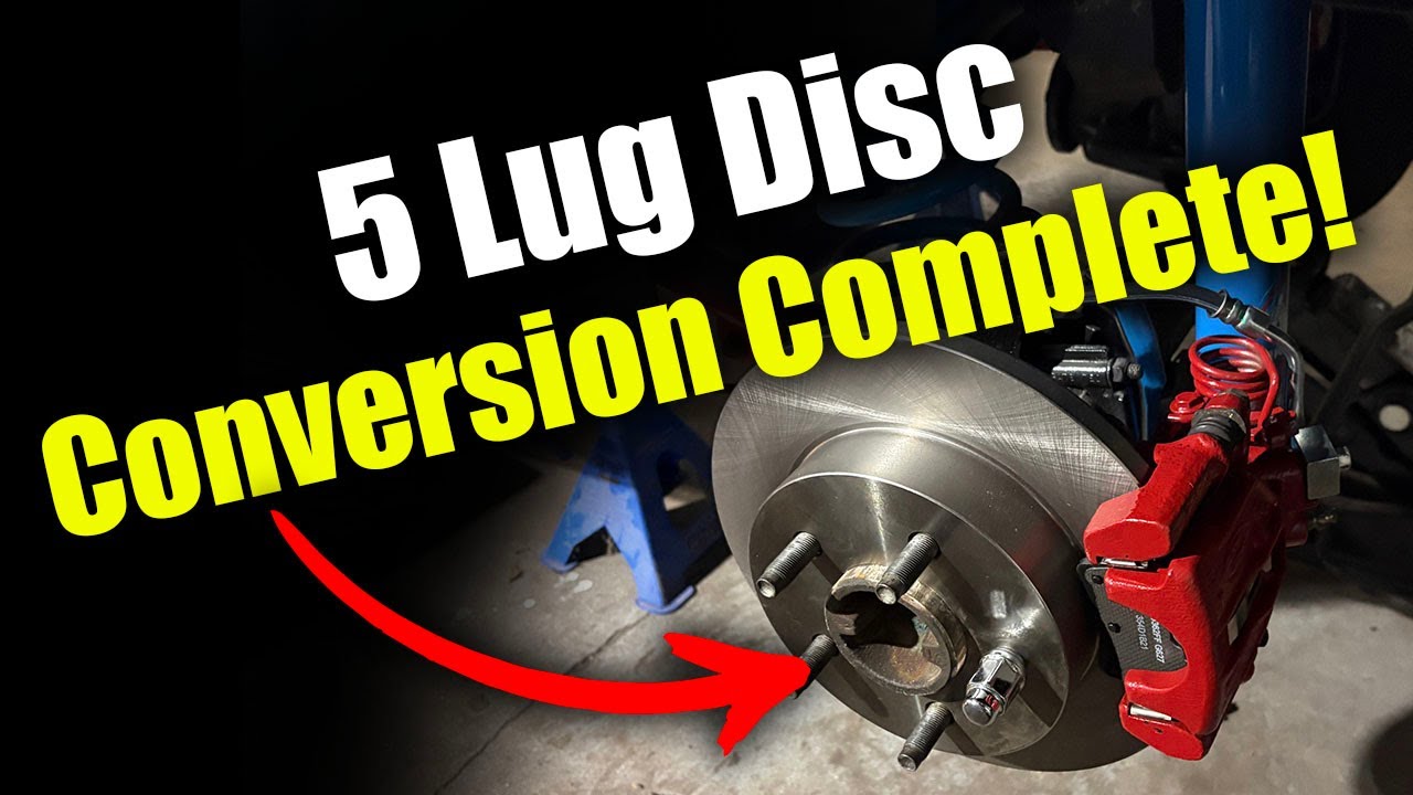 Foxbody Mustang 5 Lug Rear Disc Conversion and Shock Install!