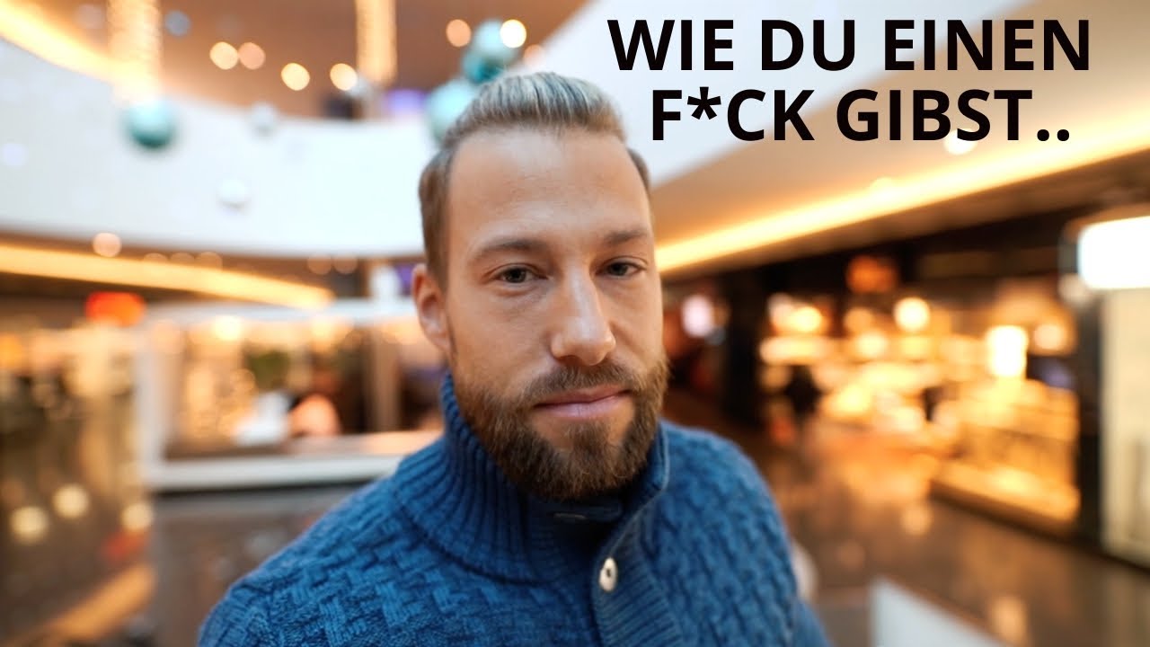 Wie dir egal ist, was andere über dich denken