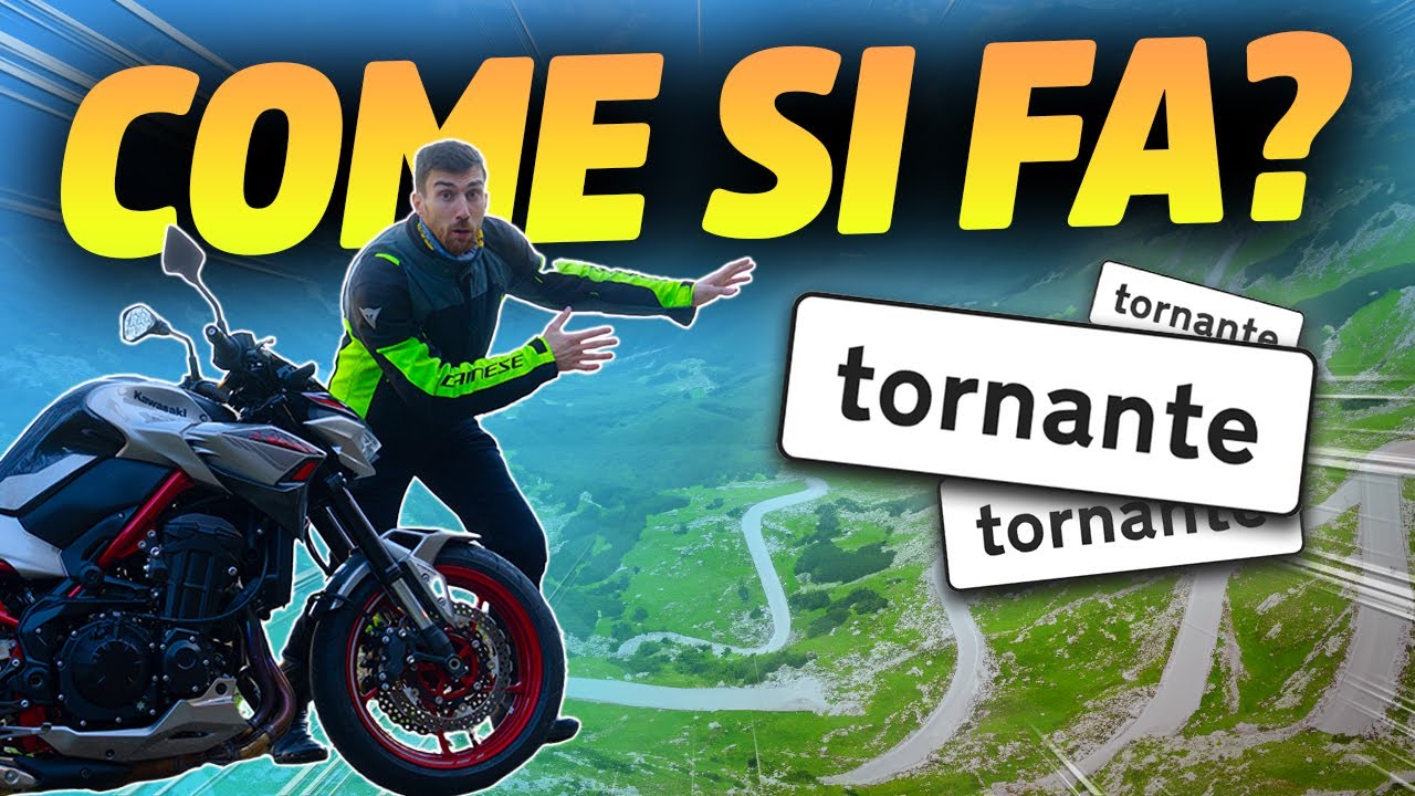 COME FARE I TORNANTI IN MOTO! 🏍️