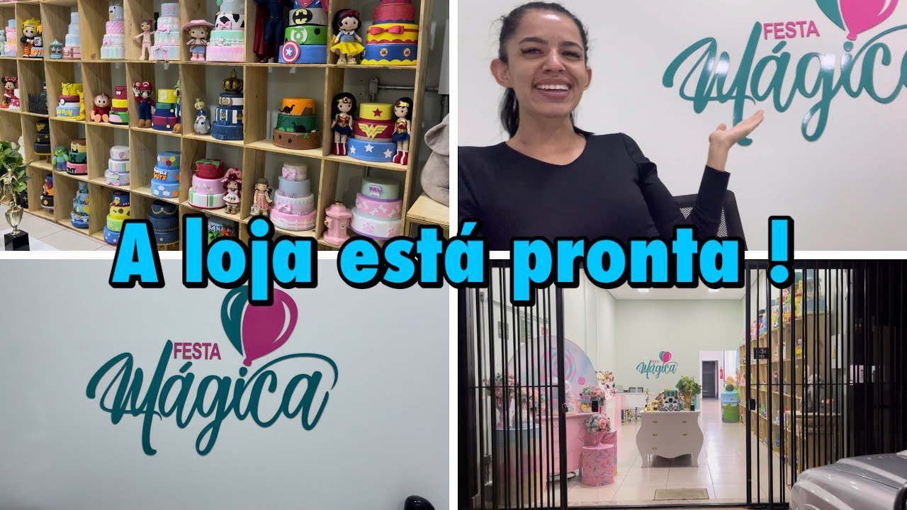 Tour pela loja pronta / Ta lindaaa