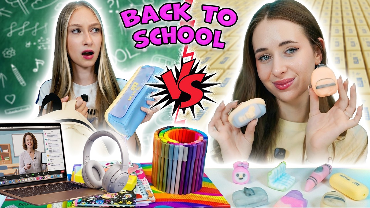 BACK TO SCHOOL 2026. Зробили Корпусну СКВІШ КАНЦЕЛЯРІЮ у хрусткому воску з повітряного пластеліну