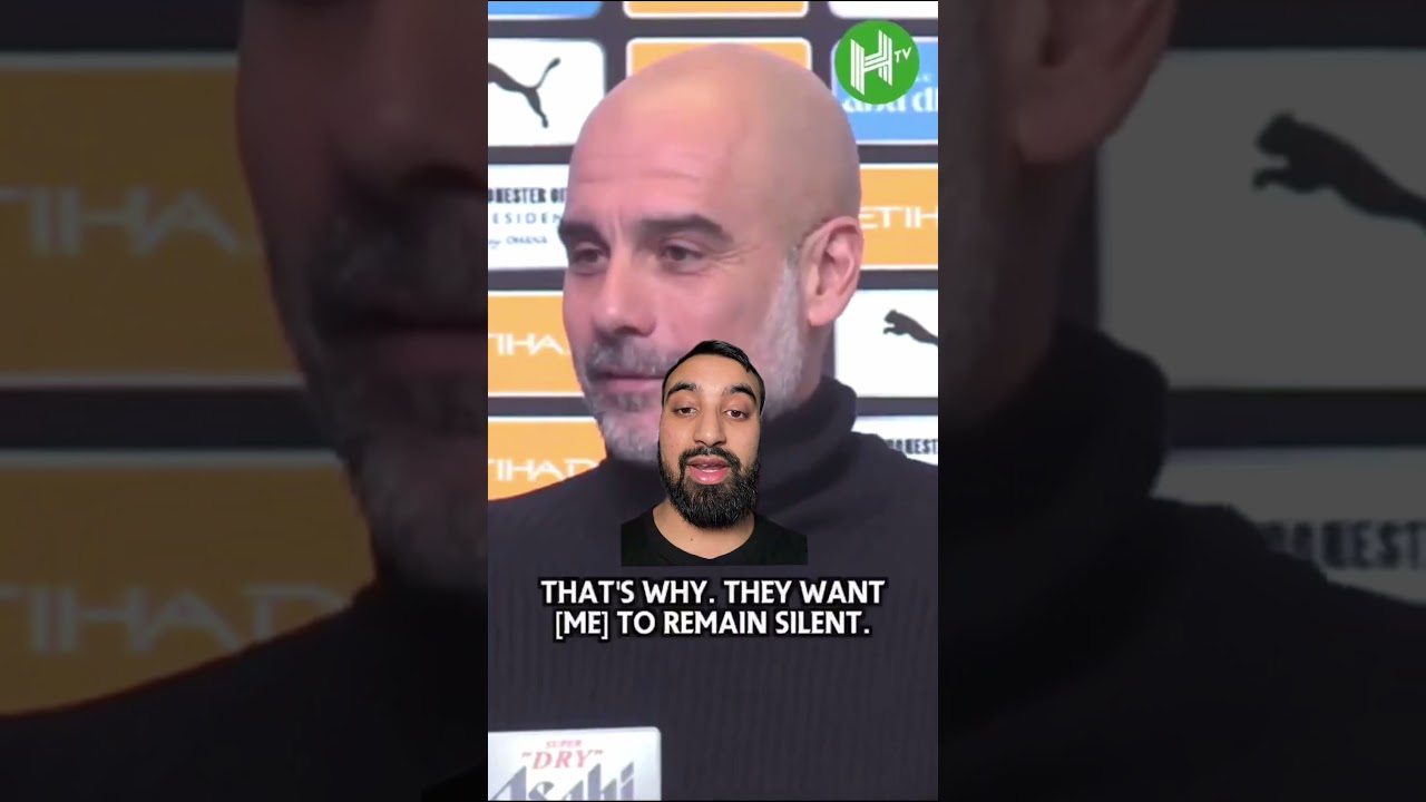 Pep Guardiola interview to journalist today on football and politics #pepguardiola #mancity