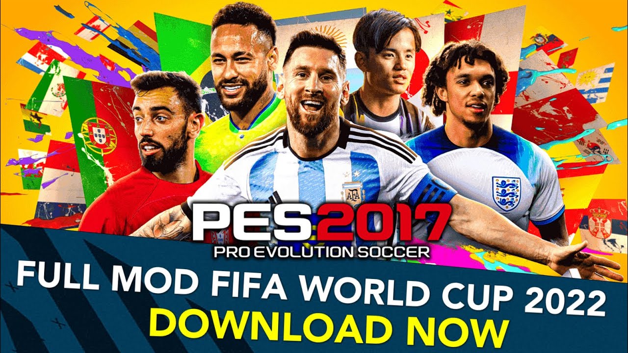 PES 2017 | FULL MOD FIFA WORLD CUP 2022 V1 | PC