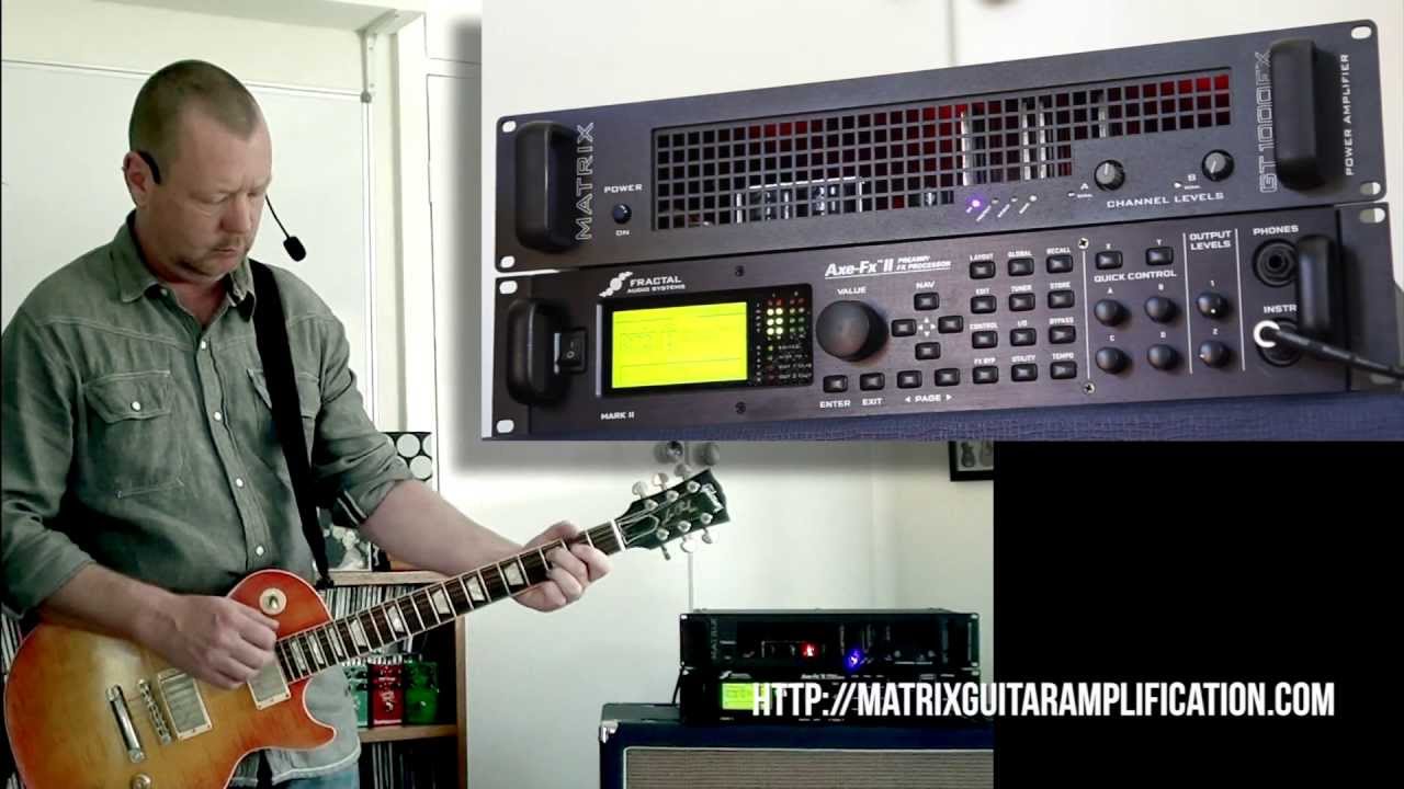 Matrix Amplification: GT 1000FX 2U Power Amplifier