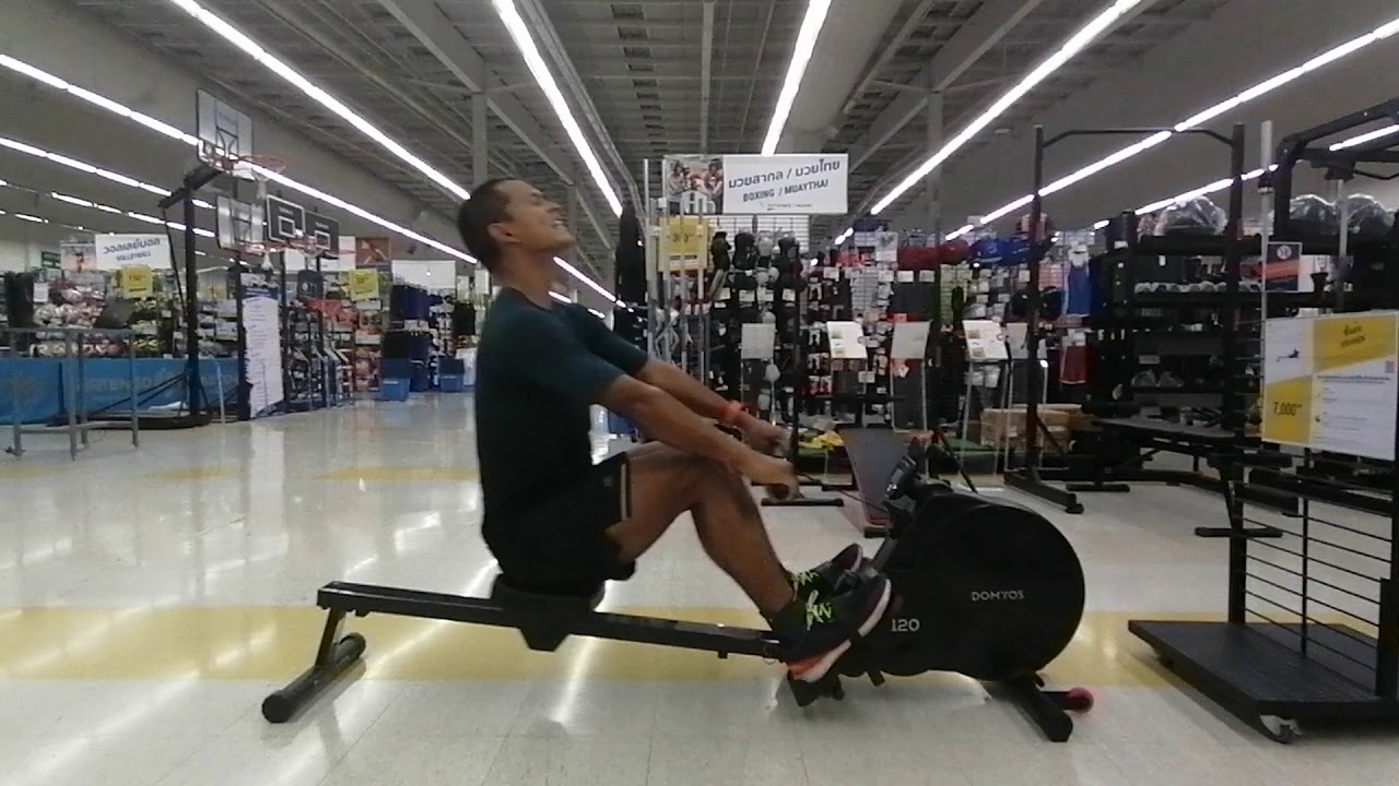 เครื่องออกกำลังกายกรรเชียงบก DOMYOS 120 Rowing Machine