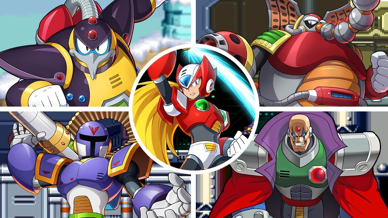 Megaman X Project Zero - All Bosses & Ending