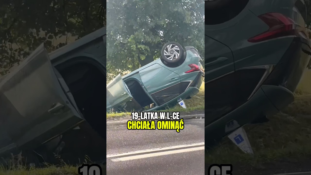 ⚠️Kursantka dachowała L-ką | Wyścig radiowoz&oacute;w | Karawanem z 2,5 promila | Hulajnogisci w natarciu🤯