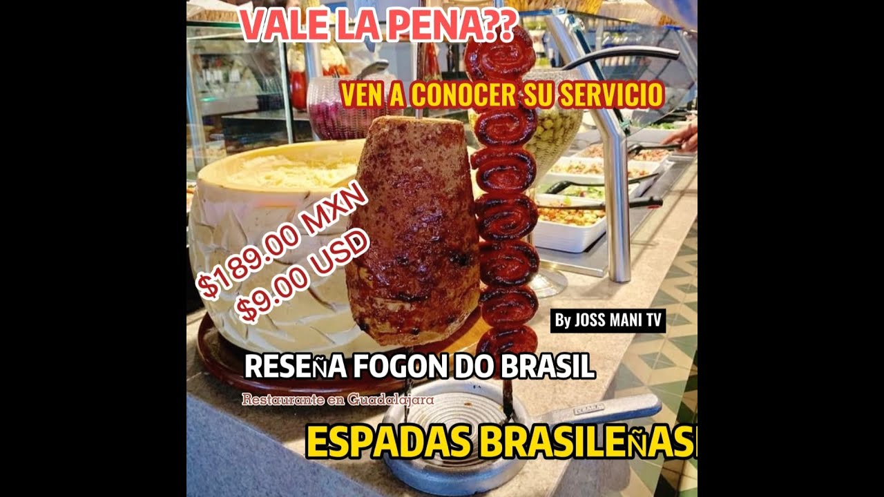 Restaurant buffet Fogon Do Brasil Guadalajara (Mi opinión y reseña 2022)