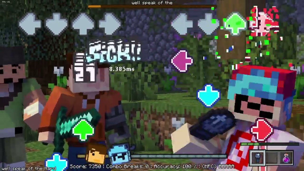 Well speak of the (Sneak peek) - Vs Steve FNF