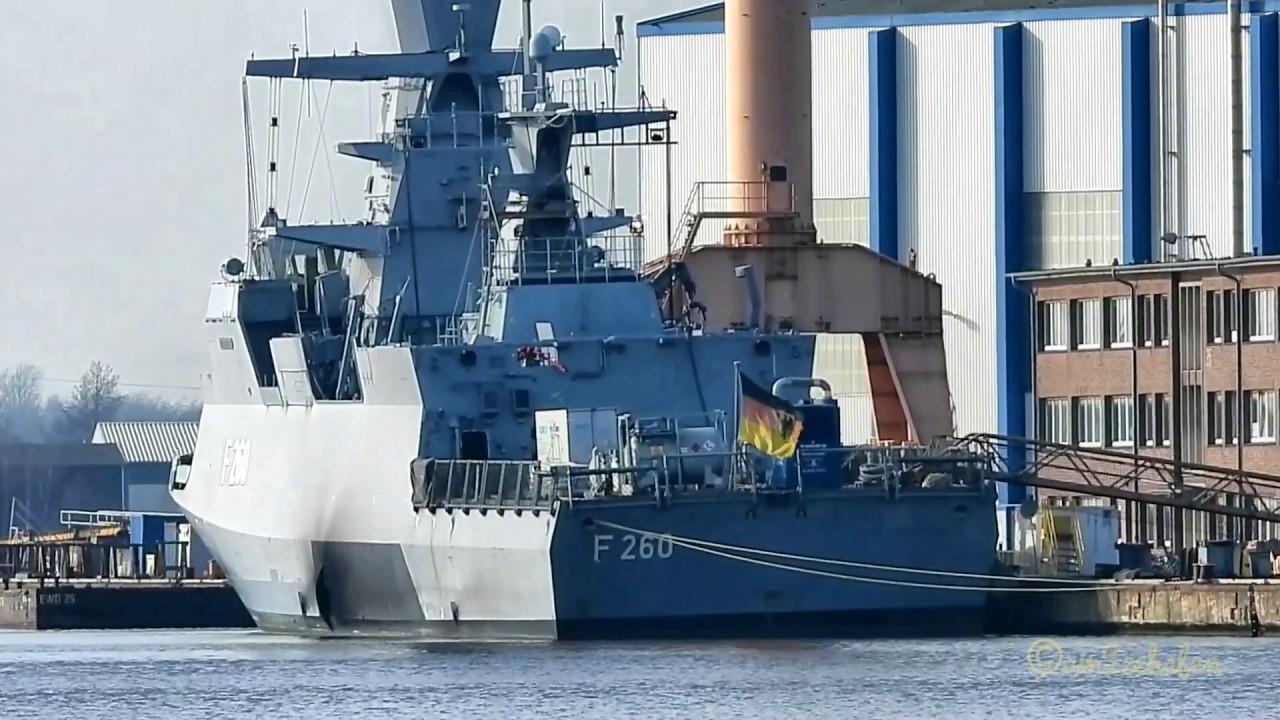 Korvette K130 BRAUNSCHWEIG F260 Emden military ops DRBA