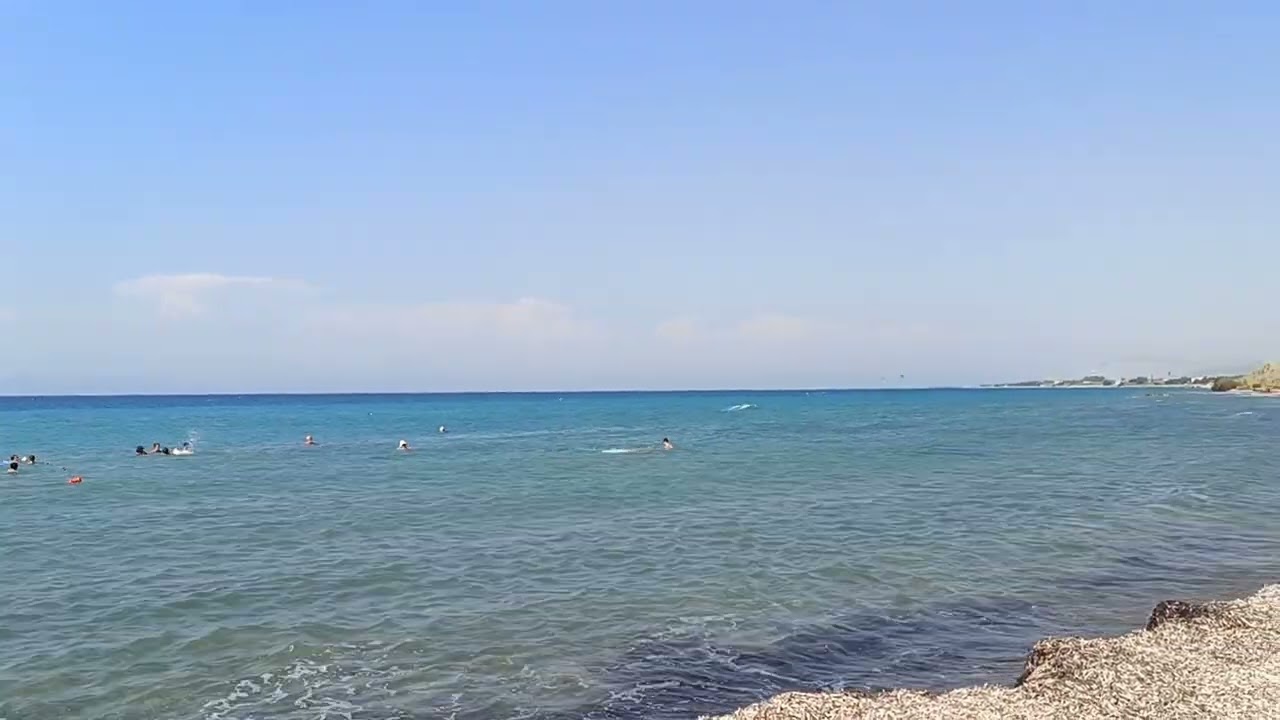 Kalavarda beach, Rhodes ,Greece - Summer 2024