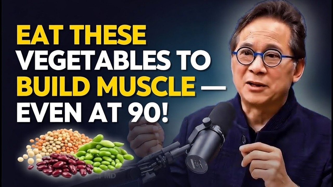 Over 70 Build Strong Muscle with This Vegetable Protein Better Than Eggs!  Dr  William Li
