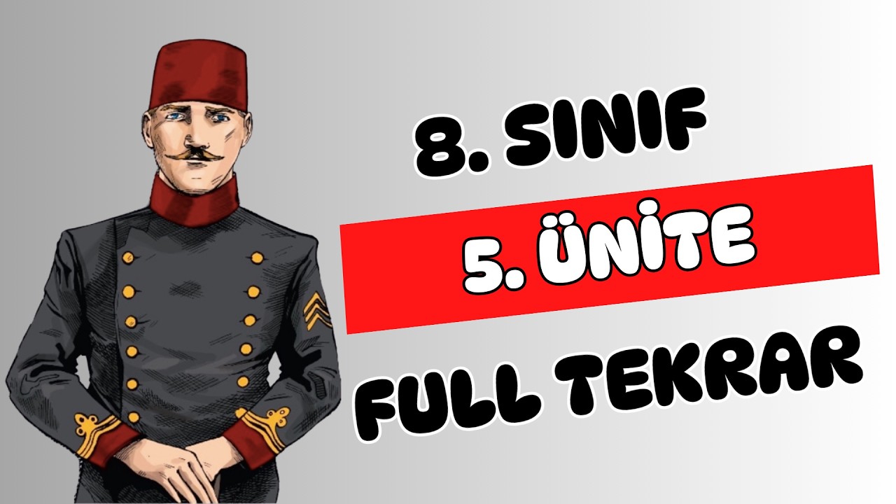 8. Sınıf İnkılap Tarihi 5. ÜNİTE FULL TEKRAR | DEMOKRATİKLEŞME ÇABALARI - 2026