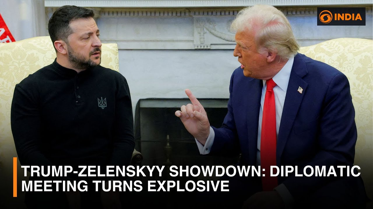 Trump-Zelenskyy Showdown: A Heated Diplomatic Clash with Global Repercussions