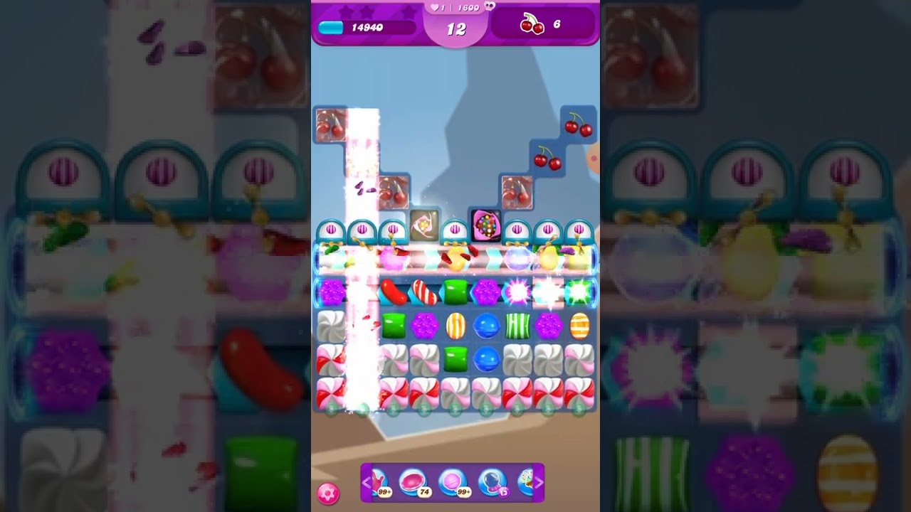 Candy Crush Saga 1600 - no boosters 🍬